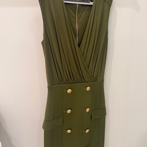 Balmain Khaki Green Chinos